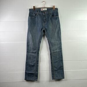 LEVI'S Denim 511 Slim‎ Medium Wash Jeans Pants Size 16 Regular 28 x 28